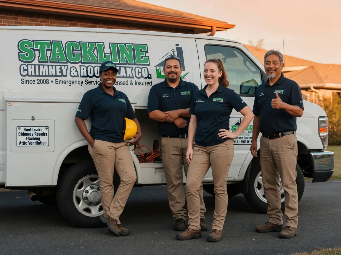 Chimney flashing repair company in Clifton, TX